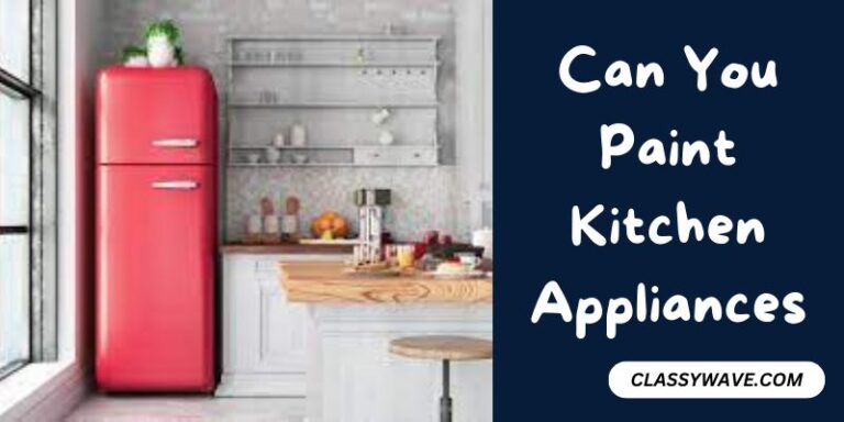 Can You Paint Kitchen Appliances – Expert Tips and Ideas