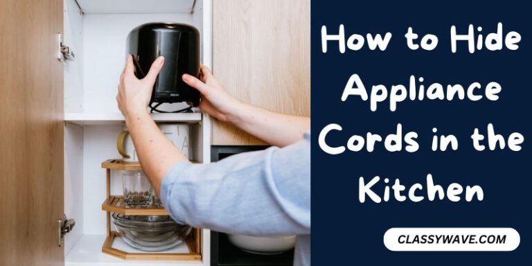 How to Hide Appliance Cords in the Kitchen – Master the Art