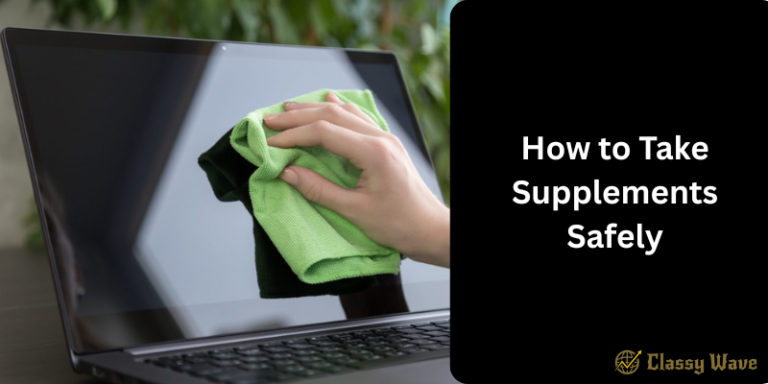 How to Clean Your Laptop Safely | Classy Wave